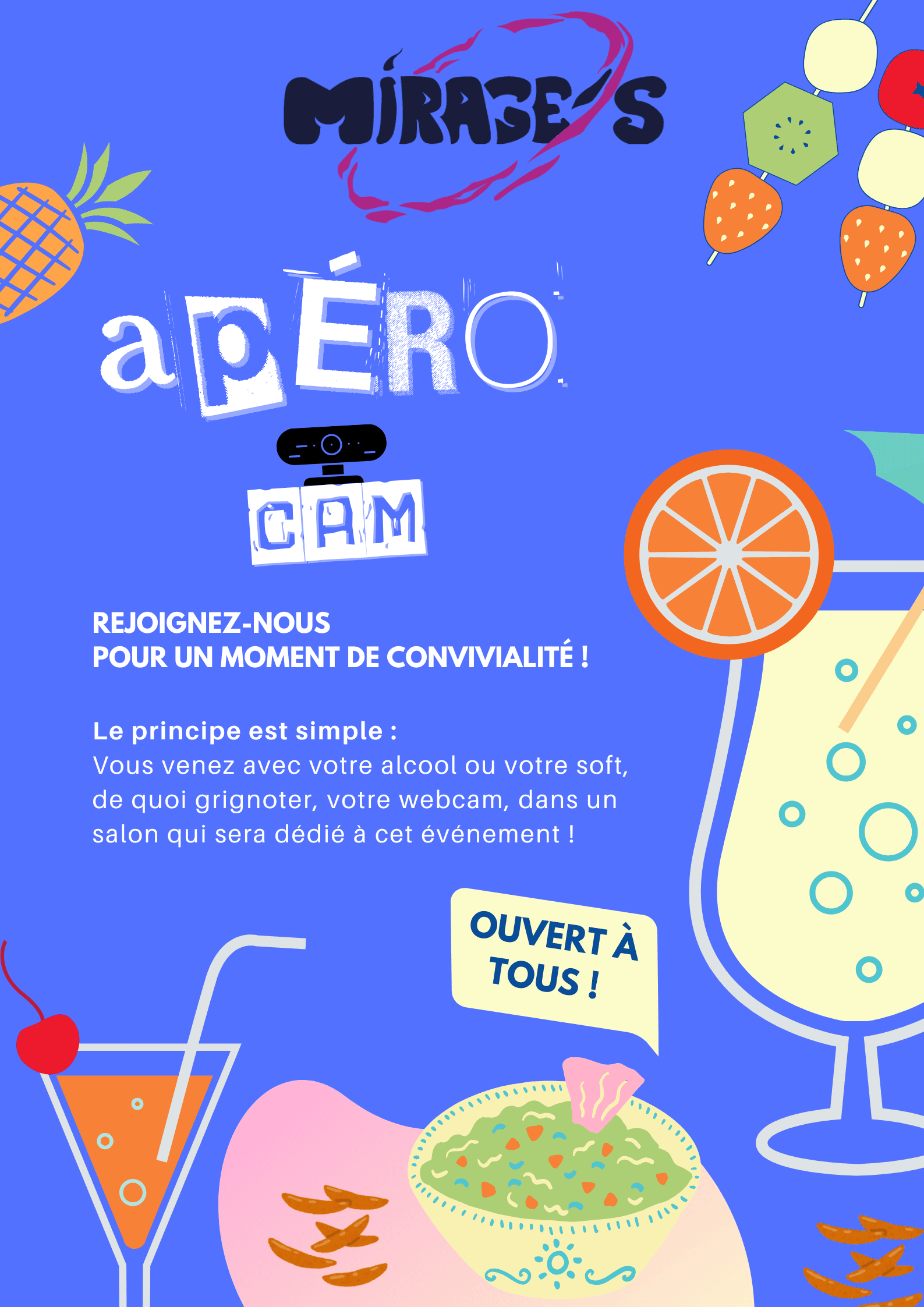 Apéro Cam Mirage's